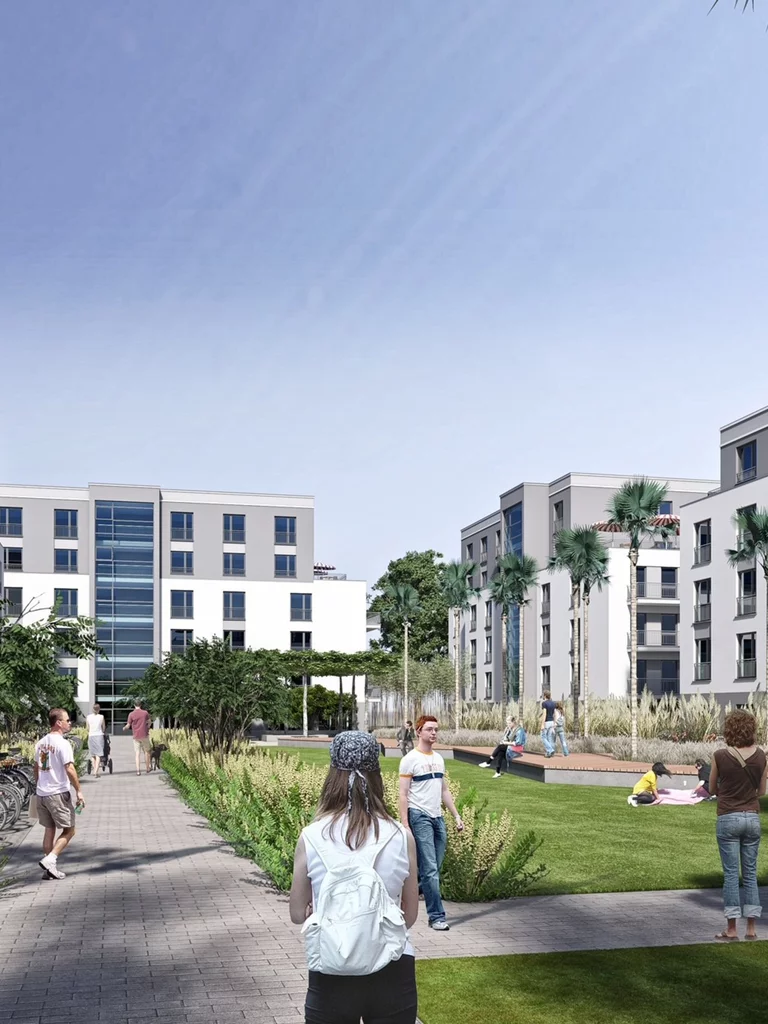 Campus Westend a Bielefeld Campus Westend a Bielefeld Vista esterna