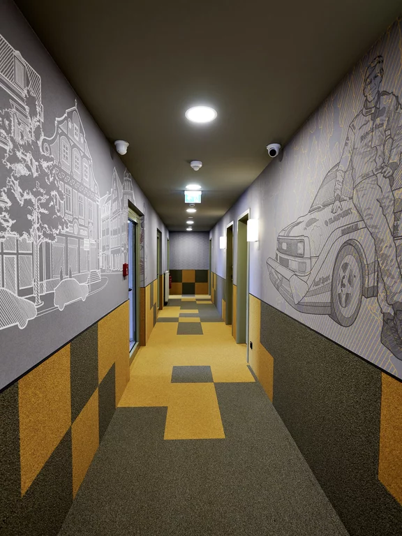 One of the two newly opened Mc Dreams Hotels. Two new Mc Dreams hotels have opened at Munich Airport and in Ingolstadt.