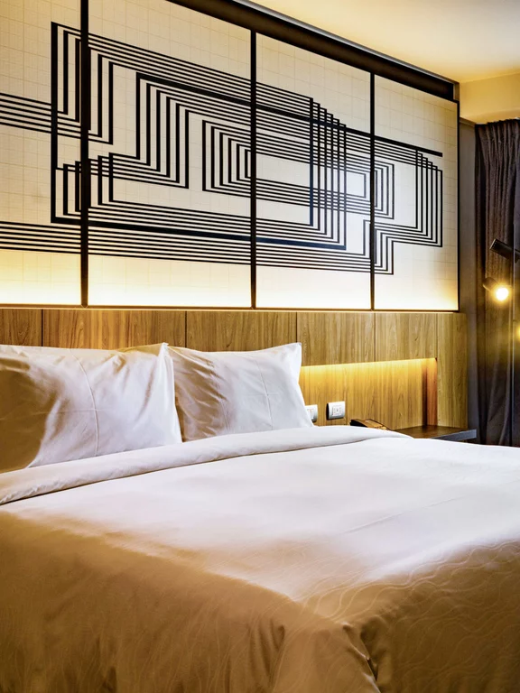 Chambre double à l'hôtel 4 étoiles Pullman Lima, Miraflores. Pour ceux qui cherchent une retraite élégante dans la capitale péruvienne Lima, le Pullman est la bonne adresse.