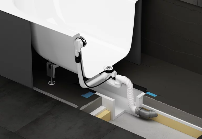 Querschnitt BetteBadewanne incl. Ab-und Überlaufgarnitur aus dem Bereich Ausstattung und Einbau