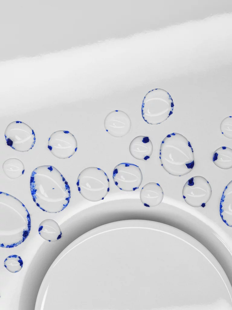 Glazed titanium steel hygiene Dirt and bacteria are unable to adhere to the glass-hard, non-porous surface of BetteGlaze®.