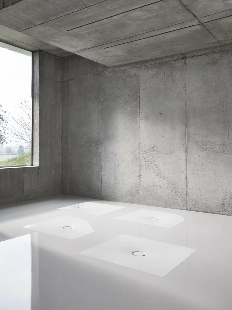 BetteFloor shower areas collection  With its pore-free finish, the BetteFloor shower area ensures uncompromising hygiene in the bathroom.